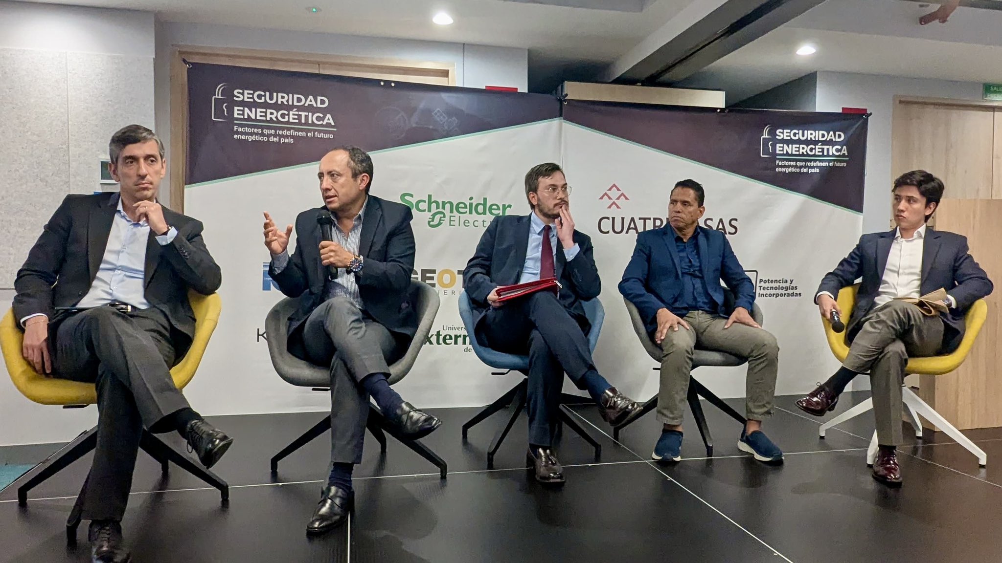 Edwin Cruz Caballero, Vicepresidente de ANDEG
